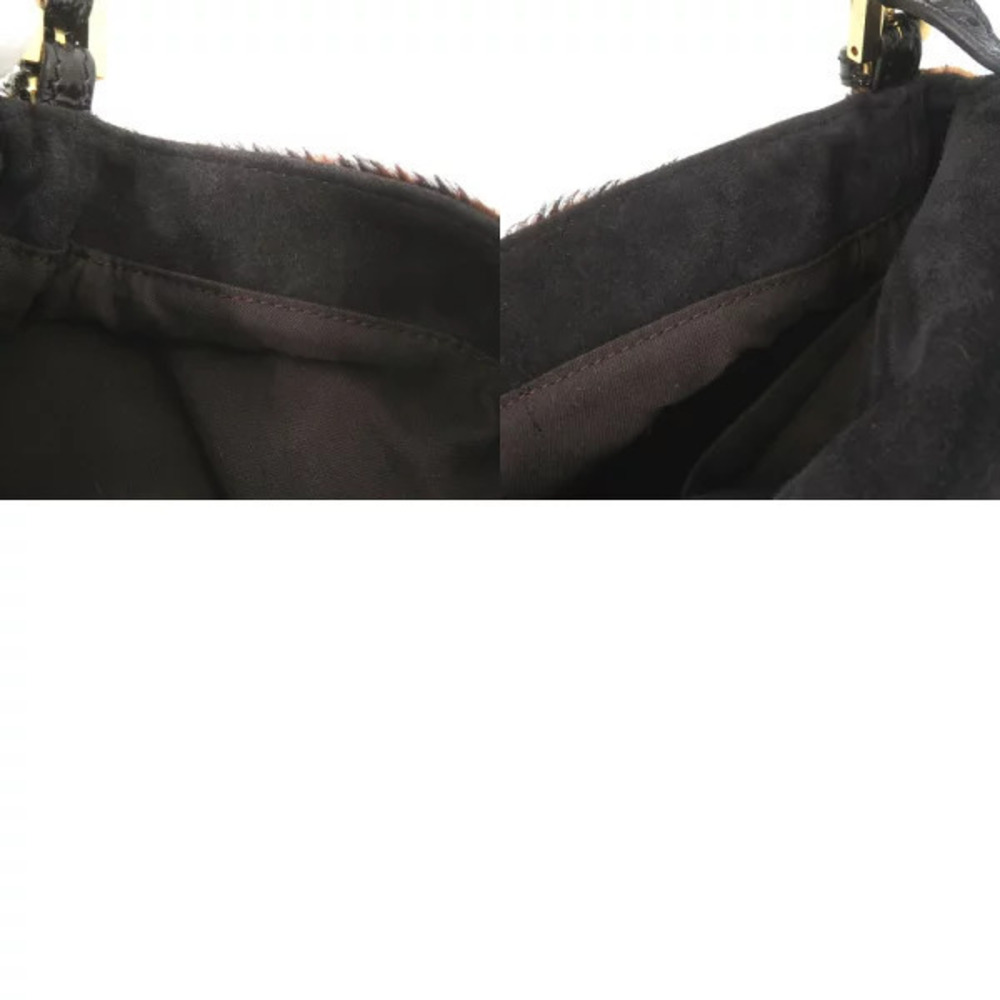 Fendi Mamma Baguette leopard calfskin brown 2way Shoulder Bag - Picture 10 of 10